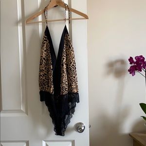 Cheetah top (new with tags!)